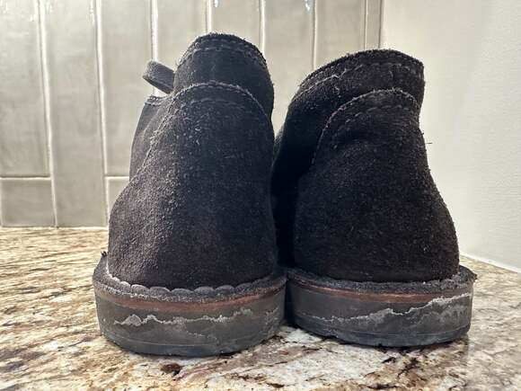 John Varvatos Star USA Hipster Suede‎ Chukka Boots with Tire Tread Sole B2 main image 4